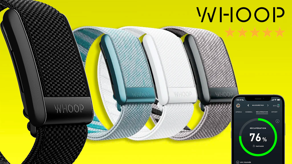 Whoop avis - le bracelet connecté pour améliorer vos performances sportives.